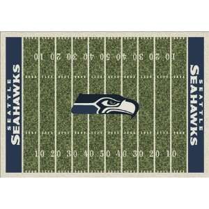  Seattle Seahawks 5 4 x 7 8 NFL Home Field Area Rug 