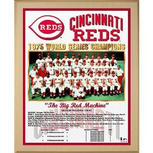  Healy Cincinnati Reds 1975 World Series Team Picture 