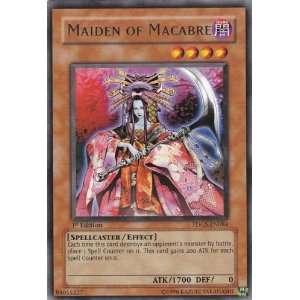 Yugioh TDGS EN084 Maiden of Macabre Rare Card Toys 