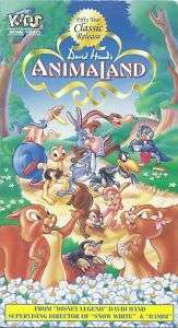Disney Legend David Hand Animated Animaland (VHS)  