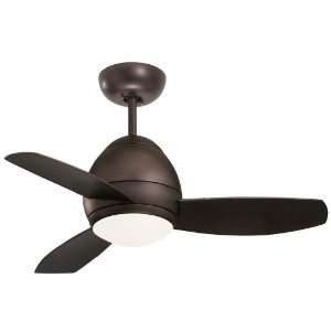  Emerson CF244ORB Curva Indoor/Outdoor Ceiling Fan, 44 Inch 