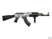 NEW 400 FPS JG AEG Airsoft AK 47 RIS Auto Electric Metal AEG Rifle Gun 