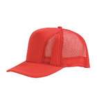 Nissun Brand New Blank Hat Designer Mesh Cap in Red