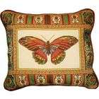 Textiles Butterfly With Mosaic Border Needlepoint Kit 14X17 14 