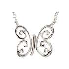 Katarina Sterling Silver Butterfly Necklace   16