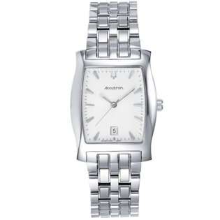   Mens 26B31 Oxford Silvertone Bracelet Date Watch 