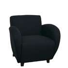 Office Star Products Sofa Club Chair Contemporary Style in Dark Blue 