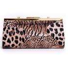 Selini Leopard Print Ladies Evening Bag Clutch Handbag (HB01462)