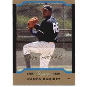  2004 Bowman Gold #207 Ramon Ramirez FY   New York Yankees 