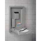   01 Koala Vertical Baby Changing Station for Commercial Restrooms, Grey