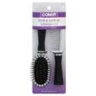 Conair(R) Styling Essentials Brush & Comb Set, Detangle & Style 1 set