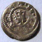 JEWISH SILVER COIN BELA IV HUNGARY ARCHAEOLOGY  