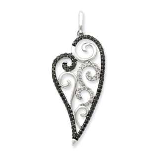   Pendant in Sterling Silver  Jewelry Pendants & Necklaces Diamond