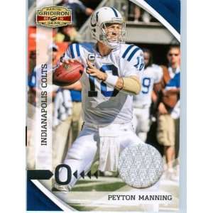   Gear Authentic Peyton Manning Game Worn Jersey Card
