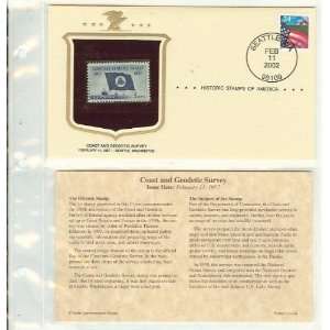  Historic Stamps of America Coast and Geodetic Survey Issue 