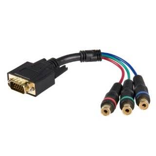   Video Adapter Converts Component Video To D sub 15 Pin Electronics