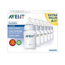 Philips AVENT BPA Free 6 Pack Bottles   9 oz.   Avent   Babies R 