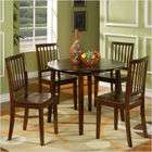 Steve Silver Furniture Branson Double Drop Leaf Dining Table Set in 