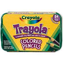 Crayola Trayola 54 Pack Colored Pencils   Crayola   
