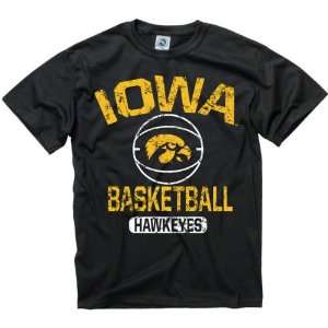   Iowa Hawkeyes Black Youth Ballin T Shirt