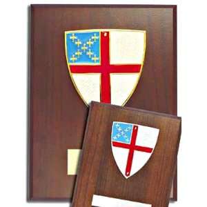   Gold Plated Wooden Award and Appreciation Plaque 