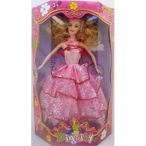  Fashion Doll   Dignity Pink Dress Toys & Games