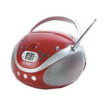 Coby Port CD Player with AM/FM   Red   Coby Electronics   Toys R 