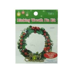  blinking wreath pin kit  makes 1   Pack of 36