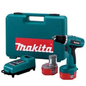  Makita Cordless Drill 14.4 Volts   3/8 Chuck   2 Batteries 