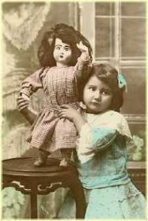 Images Of Vintage Girls & Doll Photos on CD  