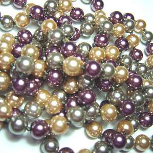    1 pc beads imitate pearls Long Necklace 150cm  