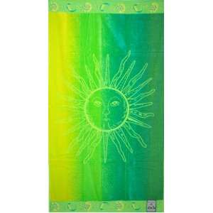  Luxury Set of two (2) Pieces Oversized Beach Towels  Green 