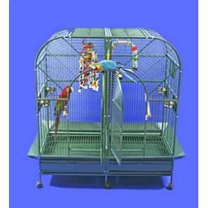    Kendall Divided Parrot Cage for Large Birds by HQ