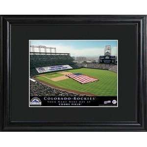  Colorado Rockies MLB Stadium Personalized Print Sports 