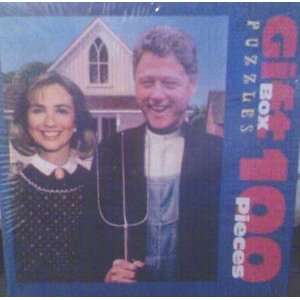  Arkansas Gothic (Bill and Hillary Clinton) 100 Piece 