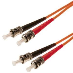  Fiber Optic Patch Cable Multi Mode Duplex, ST/ST,1M,62.5 