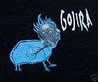 GOJIRA cd lgo THE WAY OF ALL FLESH Official FR TOUR SHIRT LRG (blue 