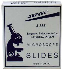 Jorvet Microscope Glass Slides J 335 72 pcs  