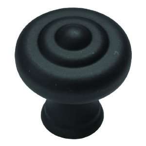   Belwith Carriage House A703 Wrought Iron Black Knob