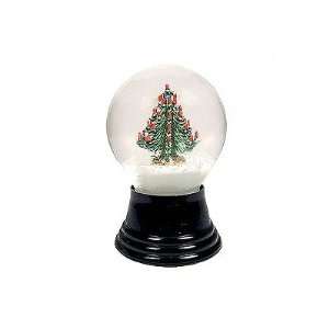    Viennese glass snow globe with Christmas tree