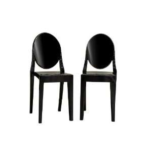 Modern Furniture  Dreama Modern Black Acrylic Ghost Chair  
