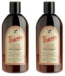YOUNG LIVING   Thieves Fresh Essence Plus Mouthwash 2 pack  
