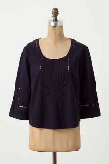 Eyelet Seersucker Blouse   Anthropologie