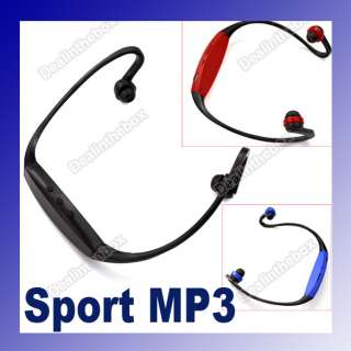 USB 8GB Sport  Player Handsfree Headphones Wrap Around Wireless 