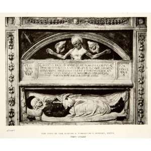  1907 Print Tomb Martyr Romano Lucca Italy Matteo Covitali 
