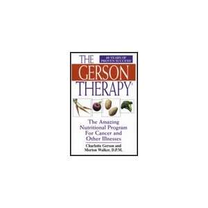  Gerson Therapy