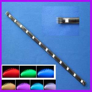 30cm 12V 5050 12 LED Color Waterproof Strip Light RGB  