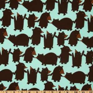  44 Wide Get Together Bears In Line Sea Fabric By The 