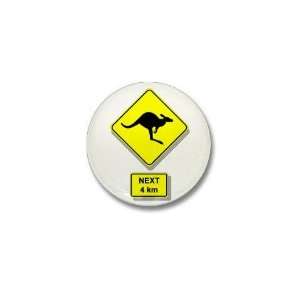   Road Sign /Badge Funny Mini Button by  Patio, Lawn & Garden