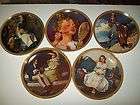 plates norman rockwell rediscovered women collection set knowles 